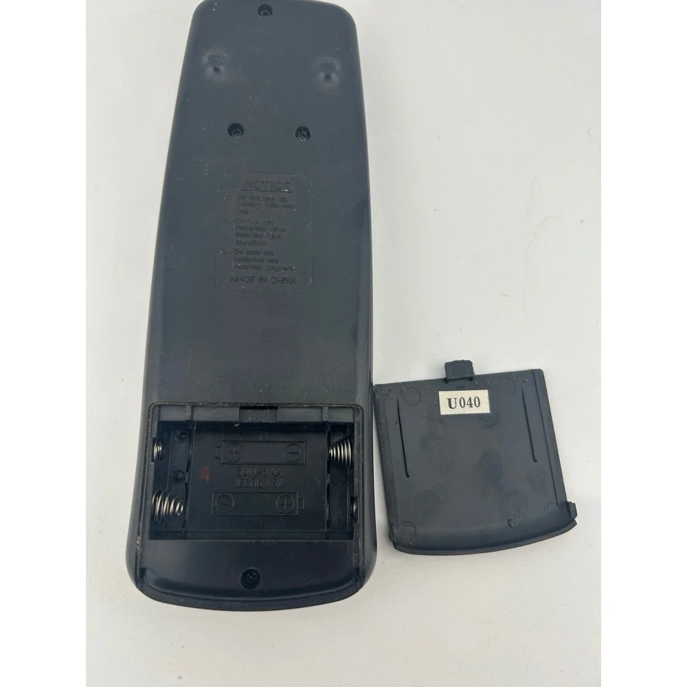 MAGNAVOX‎ N0316UD Remote Control TV VCR DVD Player Black